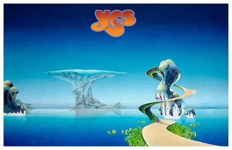 YES Desolation Valley Illustration Poster Roger Dean Poster - Etsy