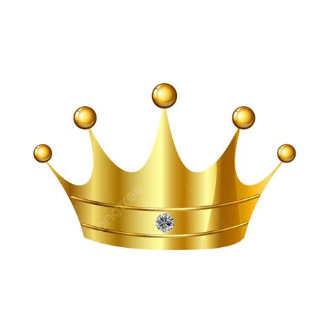 Golden Crown Luxury, Crown, Golden Crown, Gold PNG and Vector with ...