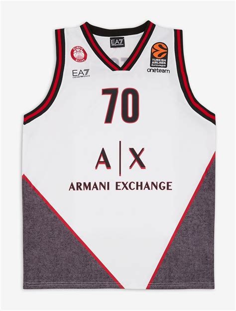 Olimpia Milano 2020-2021 Euroleague Away Jersey