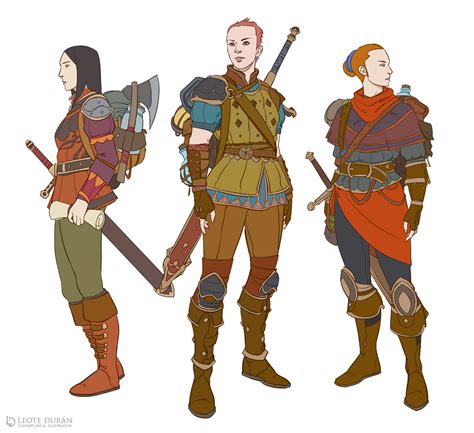 LD - Adventurers. Character Concepts