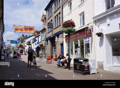 Penzance Cornwall town centre Stock Photo - Alamy