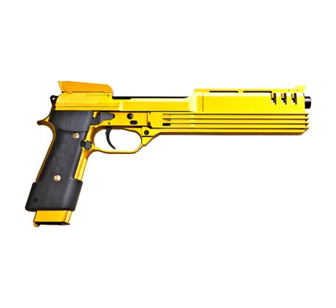 KSC M93R Auto 9-C 'Robocop' Airsoft Pistol - GOLD FLAKE | Airsoft World UK