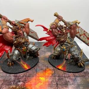 Painted 3D Printed Fire Giant Miniature Tabletop RPG - Etsy