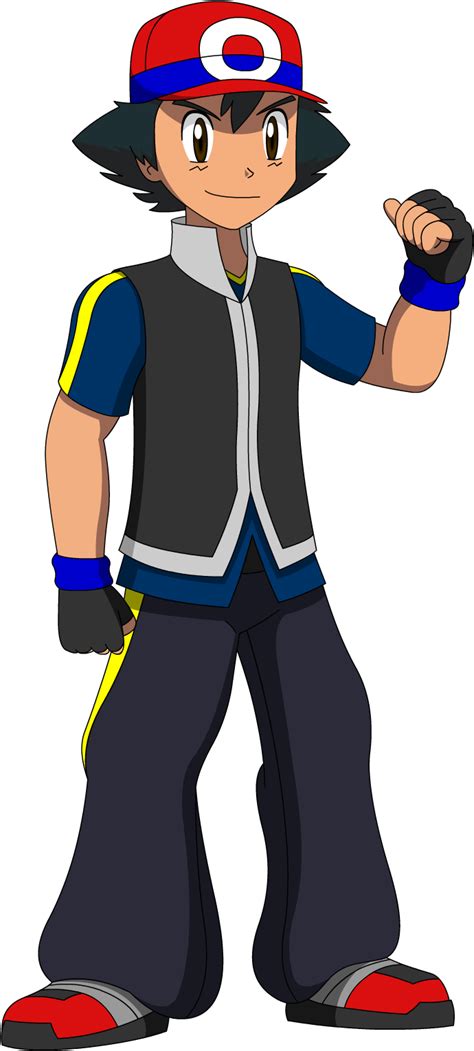 Ash Ketchum Orre Outfit by LucarioShirona on DeviantArt