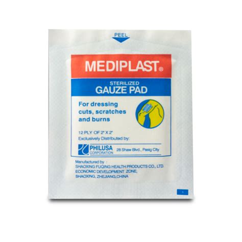 Mediplast Gauze Pad 4x4 | ubicaciondepersonas.cdmx.gob.mx