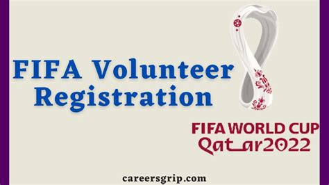 FIFA Volunteer Registration | FIFA World Cup Qatar 2022™