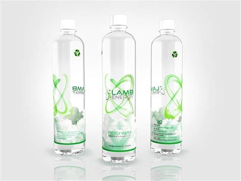 Water Bottle Label Design on Behance