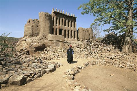 Clay architecture. Dogon country. Mali. – License image – 70194398 ...