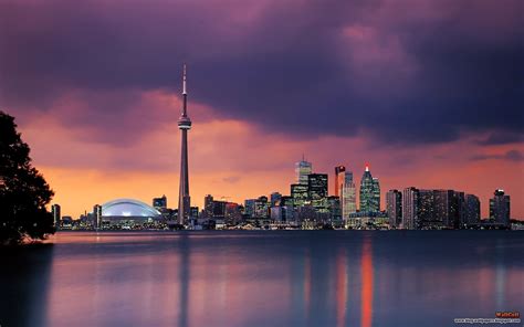 Toronto at Night Wallpaper - WallpaperSafari