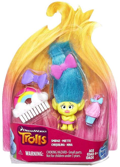 Trolls Troll Town Smidge Action Figure Hasbro Toys - ToyWiz