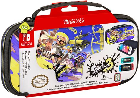 Rds Industries Nintendo Switch Game Traveler Deluxe Splatoon 3 Travel ...