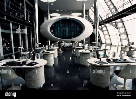 FUTURISTIC OFFICE, MEN IN BLACK, 1997 Stock Photo - Alamy