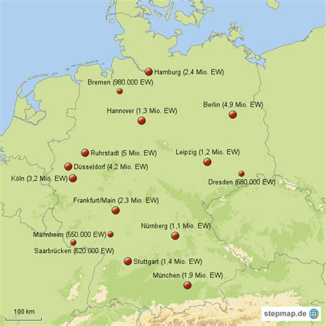 Die Zehn GrößTen StäDte Deutschlands - DEUTSCHLAND-GER KWL