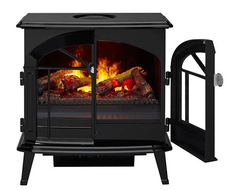 Dimplex Stockbridge Opti-Myst Electric Fireplace Stove w/ Remote ...