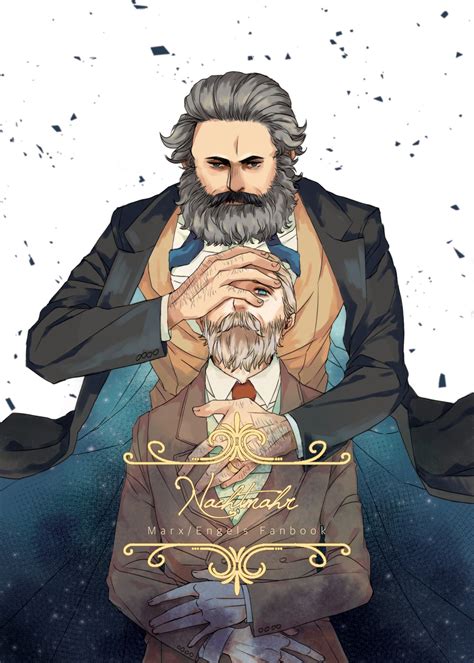 Marx/Engels doujinshi(fanbook) released! by RONO1848 on DeviantArt