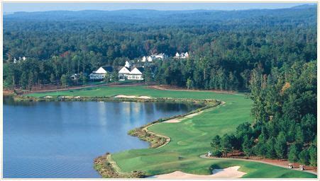 Old North State Club, New London, NC 17th Green and 18th hole on Badin ...