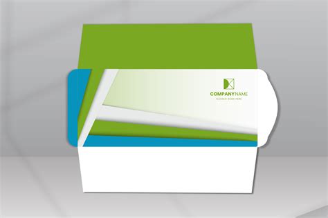 Paper Envelope Design for Your Project Graphic by VMSIT · Creative Fabrica