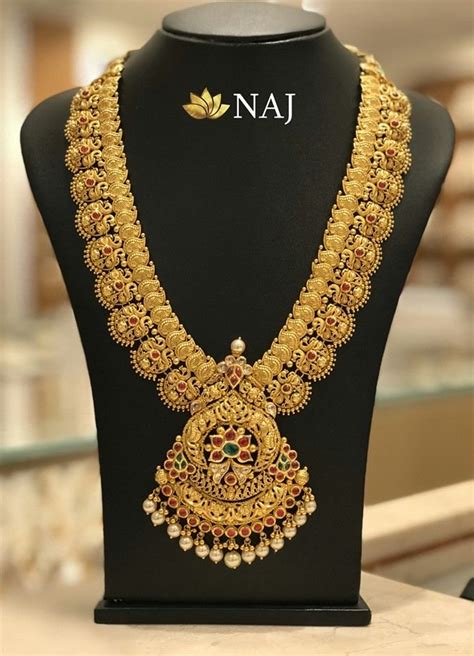 Peacock Mango Haram by Naj - Jewellery Designs