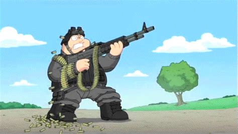 Peter Griffin with a gun - Picture | eBaum's World