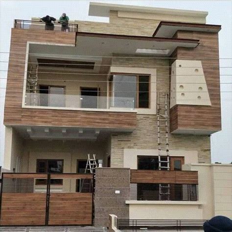 Exterior Wall Tiles Design Indian Houses - BEST HOME DESIGN IDEAS