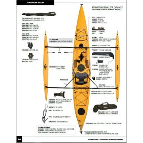 Hobie Kayak Parts Diagram