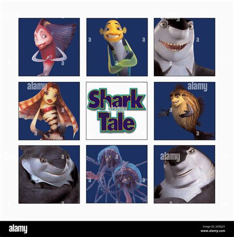 VARIOUS CHARACTERS, SHARK TALE, 2004 Stock Photo - Alamy