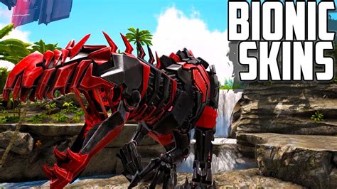 HOW TO GET BIONIC SKINS | Rex & Giga Bionic Skins | Ark: Survival ...