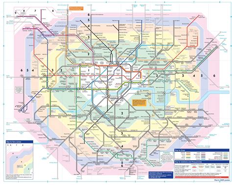 London Map Zone 1-9