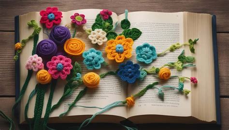 24 Flower Bookmark Crochet Patterns: Add a Handmade Touch to Your ...