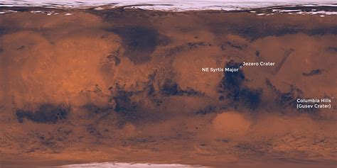 The three potential landing sites for NASA's… | The Planetary Society