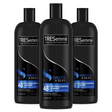 Tresemme Smooth and Silky Shampoo Tames and Moisturizes Dry Hair With ...