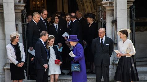 The Royals Pay Their Respects to Lord Snowdon | Vanity Fair