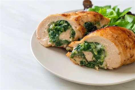 Spinach stuffed turkey breast recipe with nutrition facts