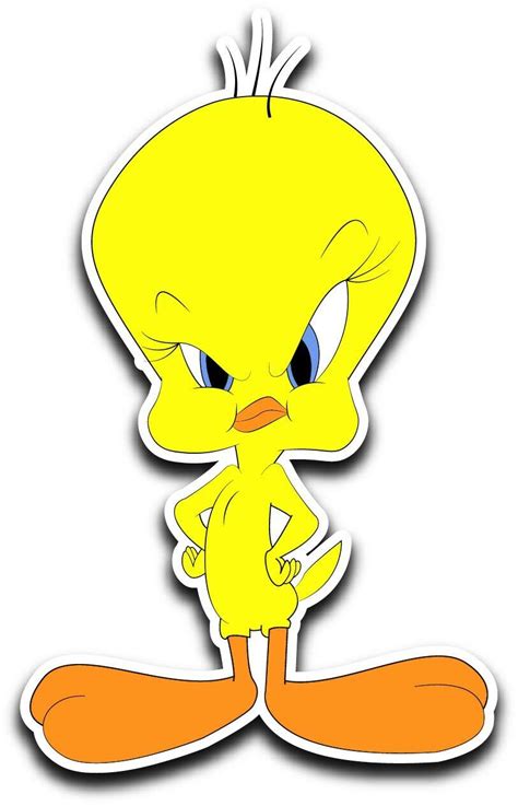 Tweety Bird Cartoon Sticker Decal laptop wall car phone Looney Tunes | eBay