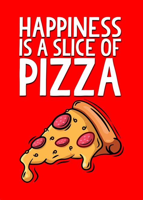 'Pizza Wall Art Decor' Poster, picture, metal print, paint by ...