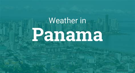 Weather in Panama