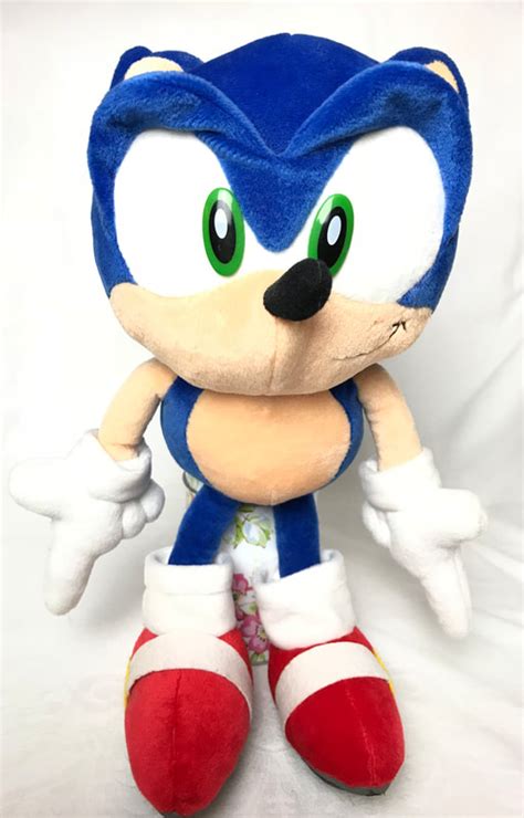 Japanese Modern Sonic Plush - Sonic The Hedgehog Collectibles