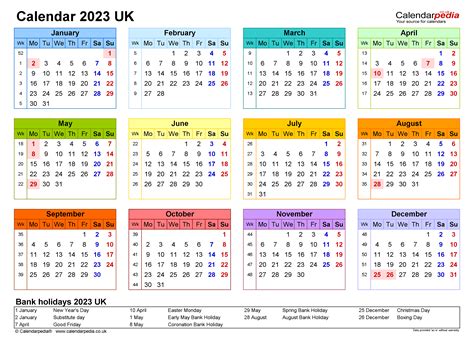 Calendar 2023 Uk Printable – Get Calendar 2023 Update