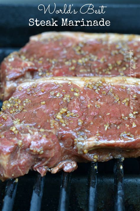 Worlds Best Steak Marinade! | Steak marinade, Grilled steak recipes ...