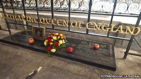 Peterborough Cathedral's Spanish queen - BBC News