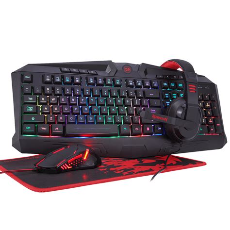 Redragon S101-BA PC Gaming Keyboard and Mouse Combo - BLGT