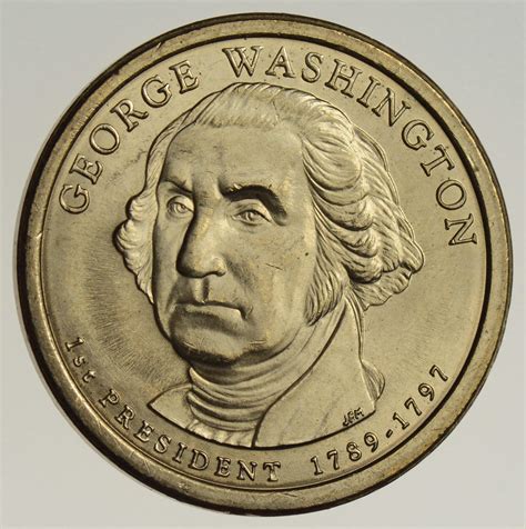 RARE Error - 2007 George Washington Dollar Coin - 1st President ...