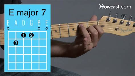 How to Play an A Major 7 Barre Chord | Guitar Lessons - YouTube