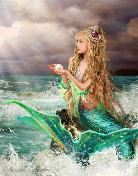 Mermaid Art marina by Susan Schroder - Etsy | Fantasy mermaids, Mermaid ...