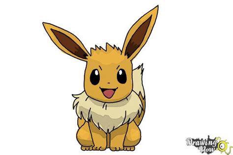 How to Draw Eevee from Pokemon