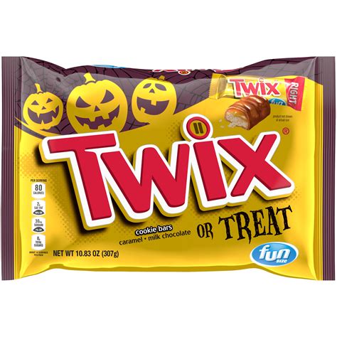 Twix Fun Size Halloween Chocolate Candy Bars - 10.83oz Bag - Walmart.com