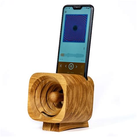 Passive Speaker Wooden Amplifier for Iphone Wood Phone - Etsy