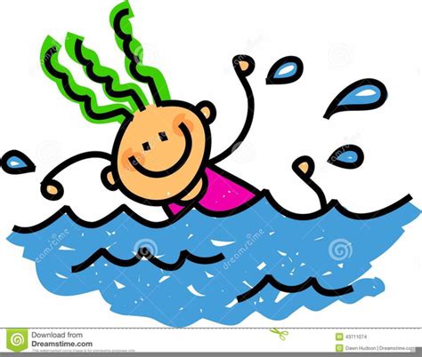 Cartoon Swimmers Clipart | Free Images at Clker.com - vector clip art ...