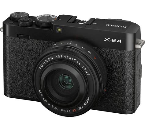 FUJIFILM X-E4 Mirrorless Camera with FUJINON XF 27 mm f/2.8 R WR Lens ...