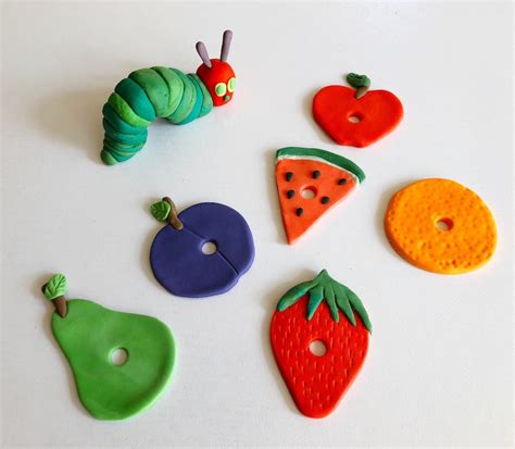 The Very Hungry Caterpillar Cake Topper Set. Fondant Topper | Etsy ...